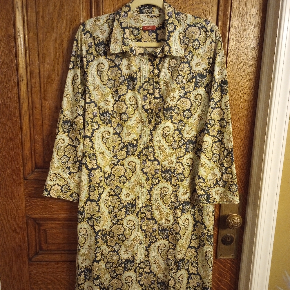 Talbot's Shirt Dress Size?  Excellent Condition